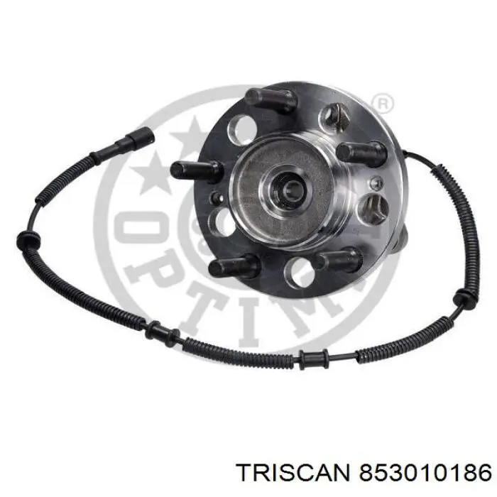 853010186 Triscan cubo de rueda delantero