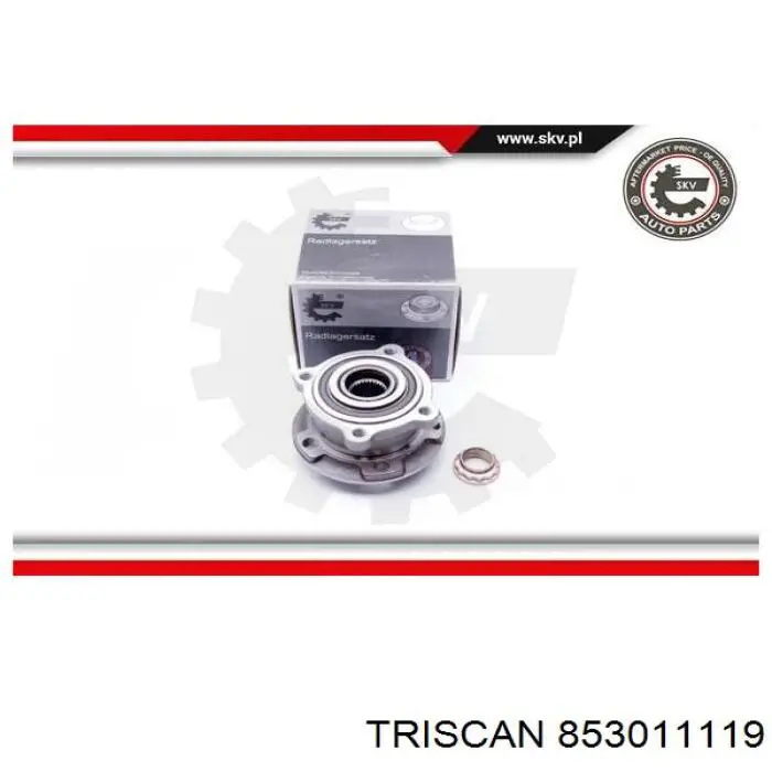Buje de rueda delantero 3DACF050D2BR Koyo