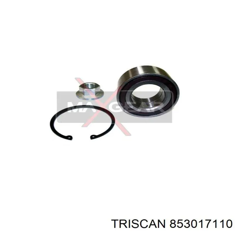 853017110 Triscan cojinete de rueda delantero/trasero