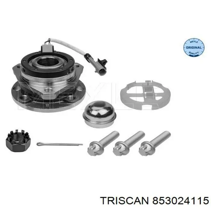 Buje de rueda delantero HBK518203 Open Parts