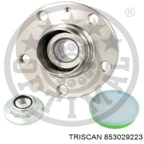Cubo de rueda trasero 6QD501611 VAG