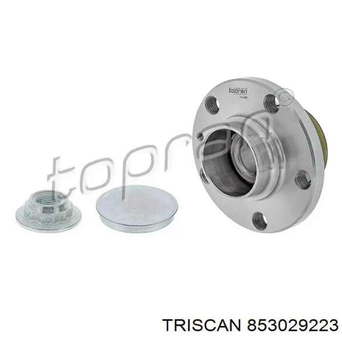 Comprar 6QD501611 VAG Cubo de rueda, Eje trasero