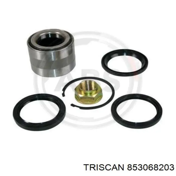 Cojinete de rueda HICAP46T080705CCS33 Koyo