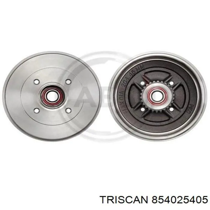 Tambor de freno trasero SKF VKBD0116