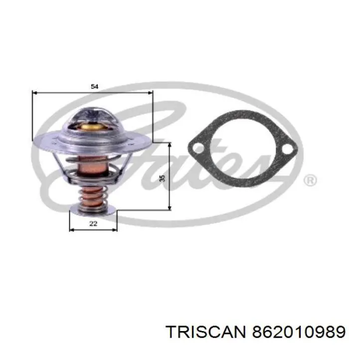 Termostato DTM88382 Denso