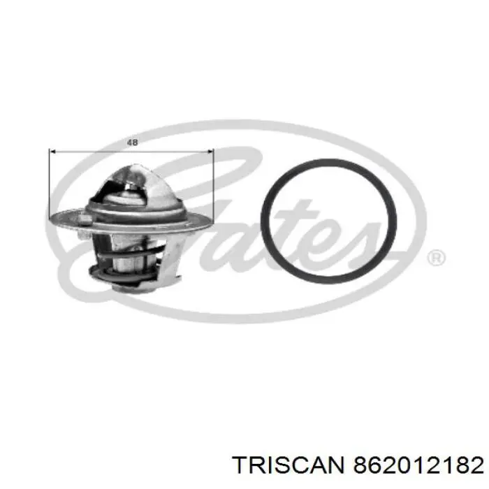 Termostato 68210217AA Chrysler