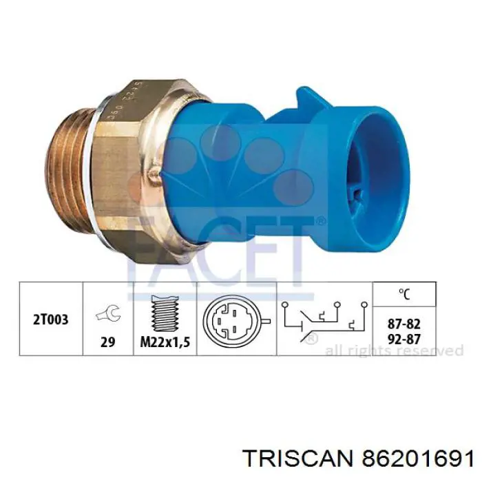 Comprar DT1208V Dayco Termostato
