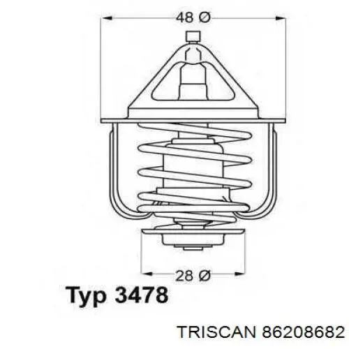 Termostato VT601 Japan Parts