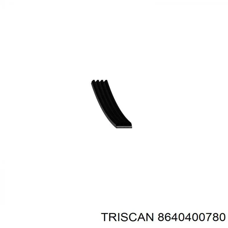 8640400780 Triscan correa trapezoidal