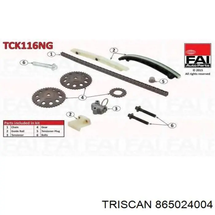 Kit de cadena de distribución Dayco KTC1197 precio, desde 71,50 EUR