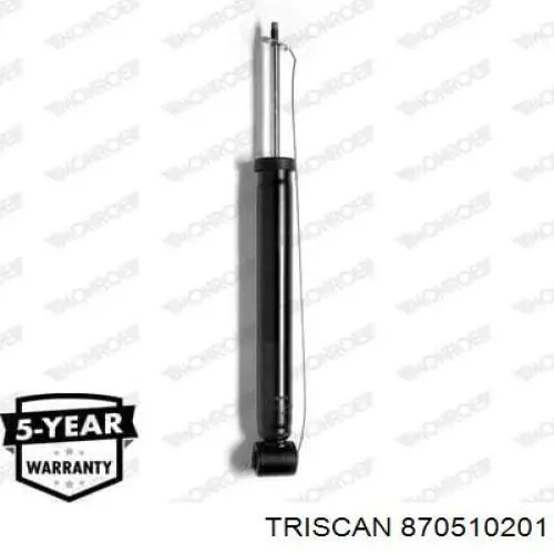 Amortiguador trasero Triscan 870510201 precio, desde 39,55 EUR