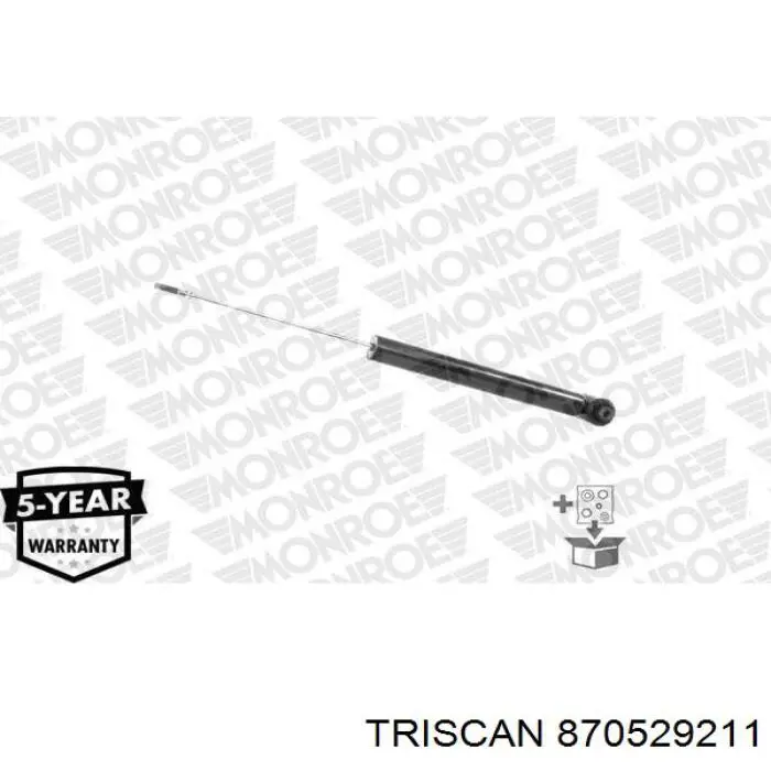 Amortiguador trasero VAG 3B5513031E precio, desde 48,35 EUR