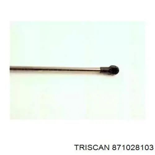 Muelle neumático, capó de motor Peugeot 306 7A