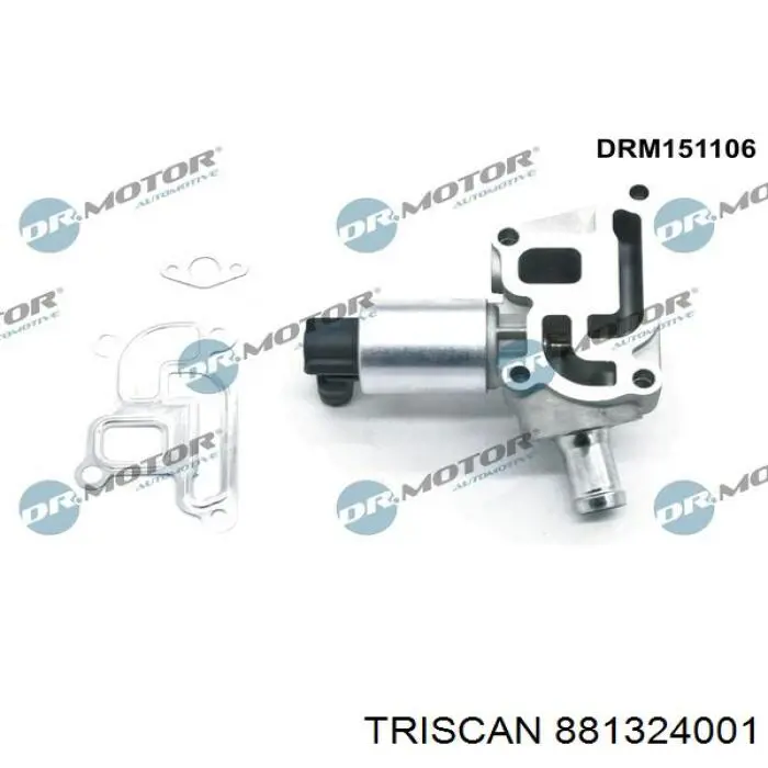 EGR Opel 851593