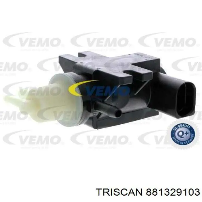 Válvula solenoide de control de presión de sobrealimentación 186315 Febi