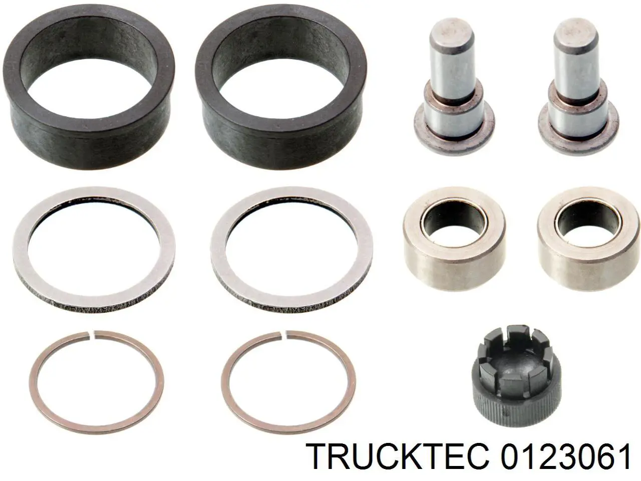 0123061 Trucktec cojinete, eje de horquilla de embrague