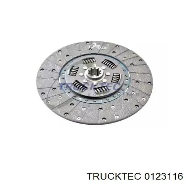 01.23.116 Trucktec disco de embrague