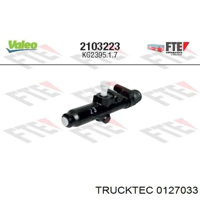 Cilindro maestro de embrague Mercedes E C124