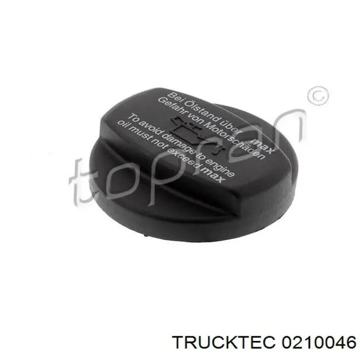 02.10.046 Trucktec tapa de aceite de motor