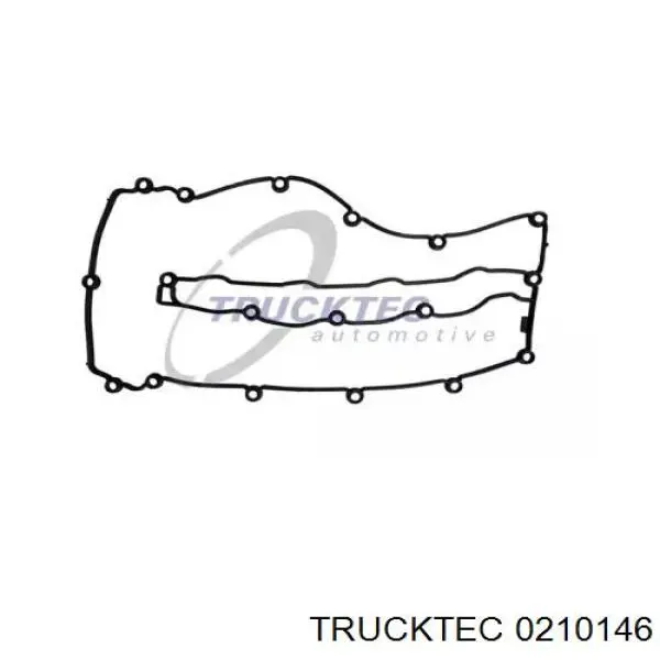 02.10.146 Trucktec junta de la tapa de válvulas del motor