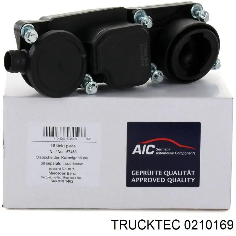 Comprar 0210169 Trucktec Separador de aceite del sistema de ventilación del cárter