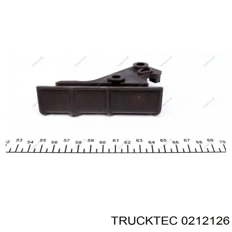 02.12.126 Trucktec carril de deslizamiento, cadena de distribución inferior