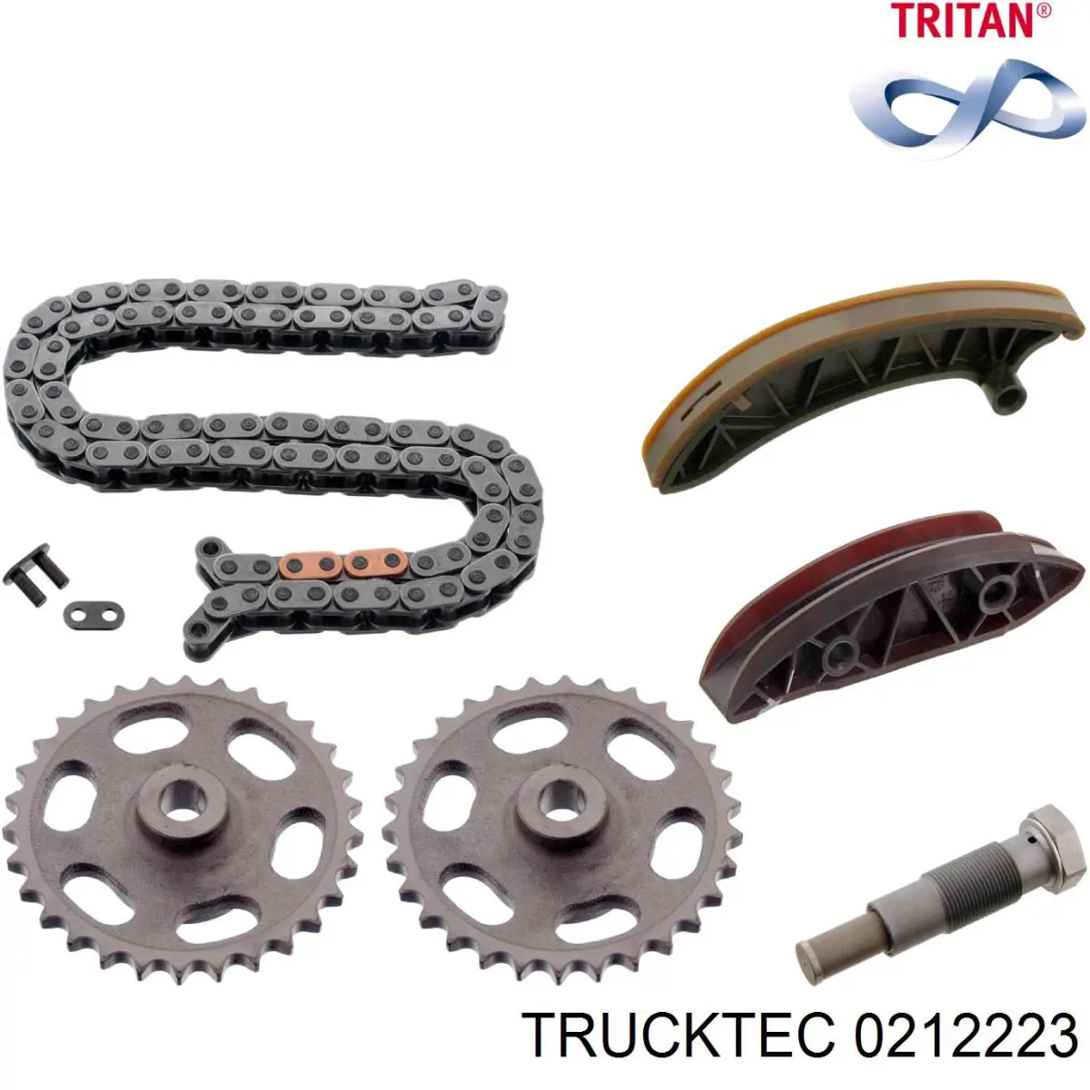 02.12.223 Trucktec kit de cadenas de distribución