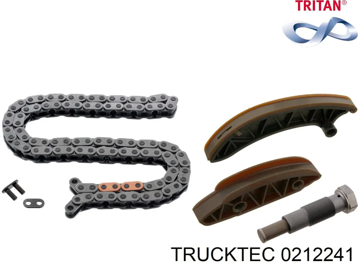 02.12.241 Trucktec kit de cadenas de distribución