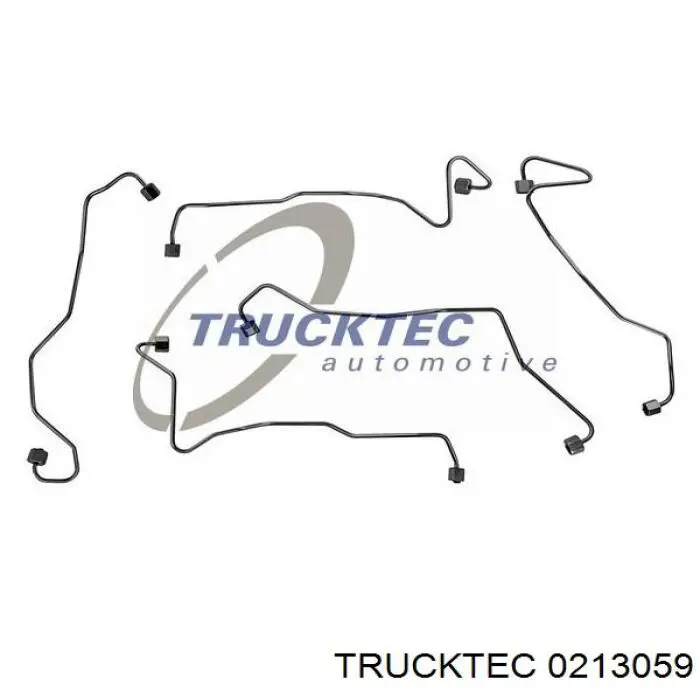 Comprar 0213059 Trucktec Tubería de combustible, sistema inyección, cilindro 5