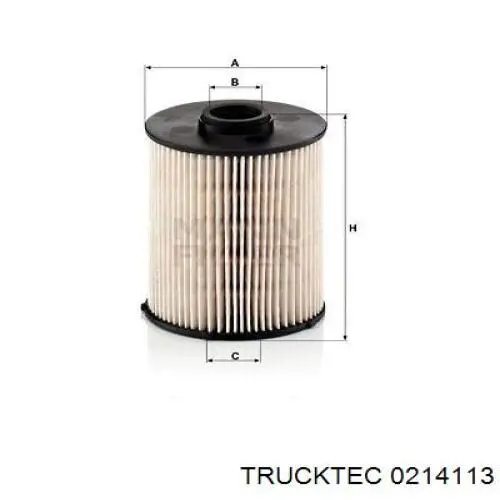 02.14.113 Trucktec soporte, caja filtro de aire