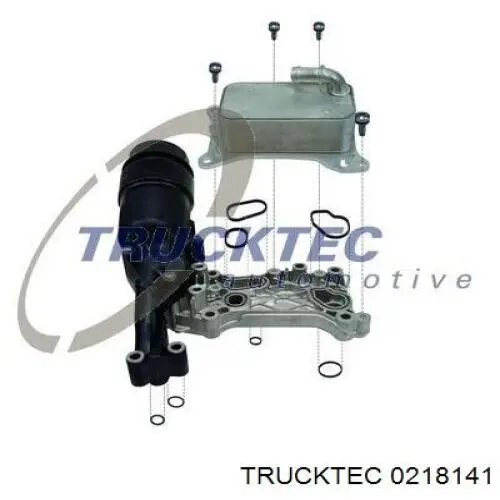 Portafiltro de aceite Trucktec 0218141 precio, desde 88,14 EUR