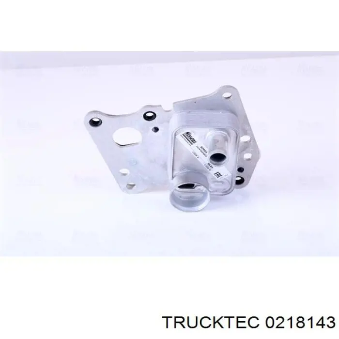 0218143 Trucktec Radiador de aceite