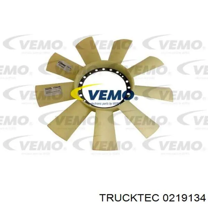 02.19.134 Trucktec rodete ventilador, refrigeración de motor