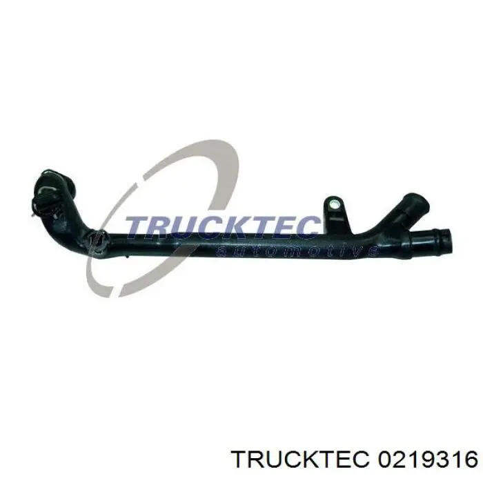 02.19.316 Trucktec manguera (conducto del sistema de refrigeración)
