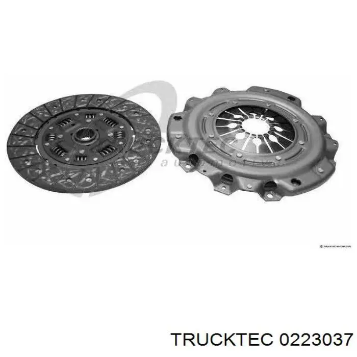 Mecanismo de embrague Trucktec 0223037 precio, desde 101,64 EUR