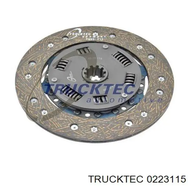 Comprar 0223115 Trucktec Disco de embrague