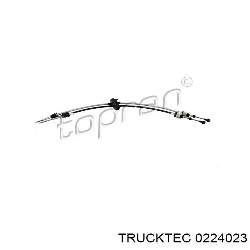 Cable de accionamiento de caja de cambios Trucktec 0224023 precio, desde 68,46 EUR