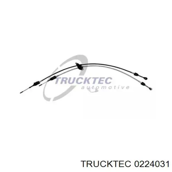02.24.031 Trucktec cables de caja de cambios