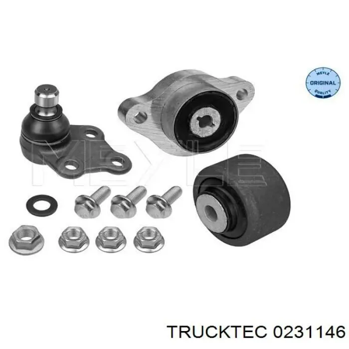 Comprar 0231146 Trucktec Brazo inferior izquierdo de la suspensión delantera