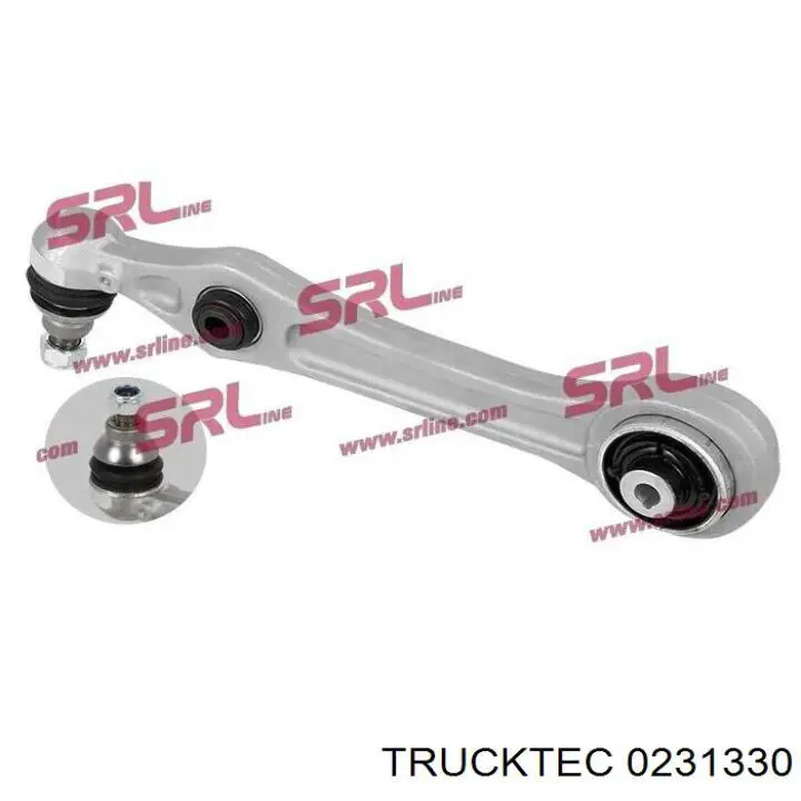 0231330 Trucktec barra oscilante, suspensión de ruedas delantera, inferior izquierda/derecha