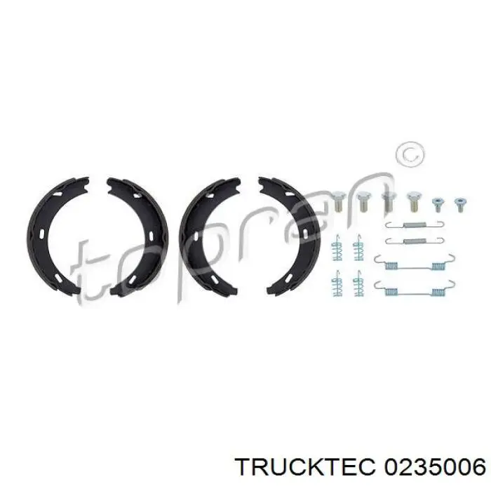 Juego de zapatas de frenos, freno de estacionamiento Mercedes E C124