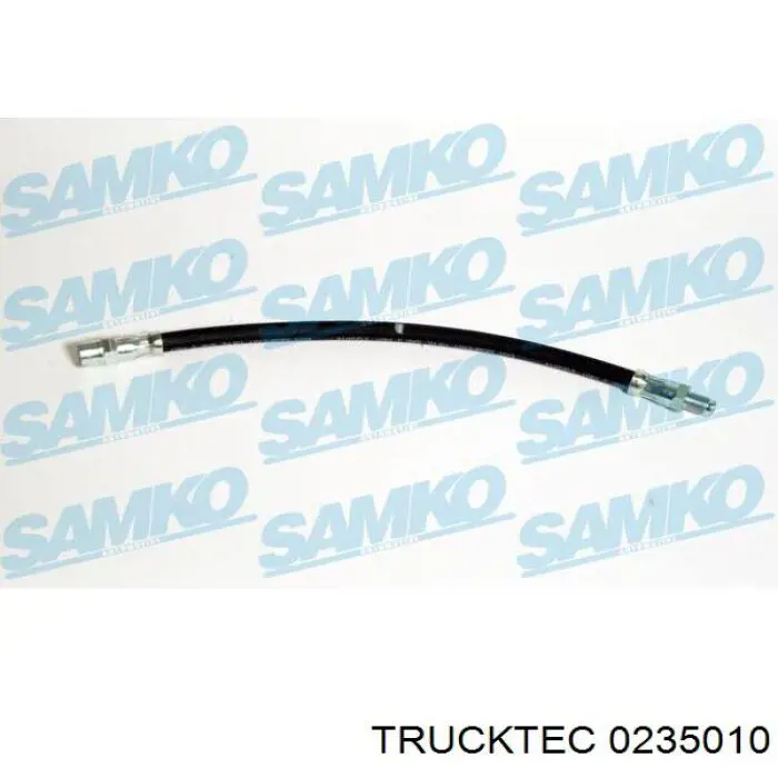 0235010 Trucktec tubo flexible de frenos trasero