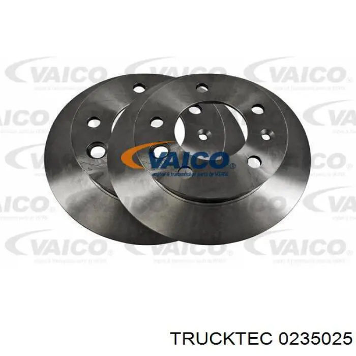 02.35.025 Trucktec disco de freno delantero
