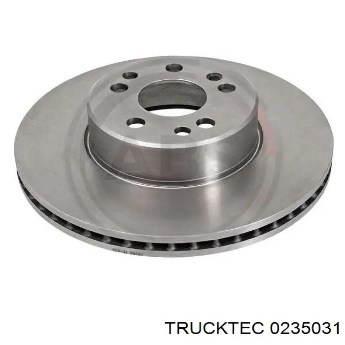 0235031 Trucktec freno de disco delantero