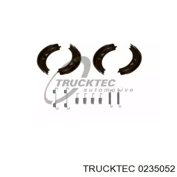 Comprar 0235052 Trucktec Juego de zapatas de frenos, freno de estacionamiento