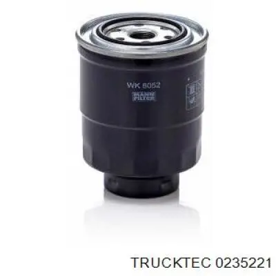 0235221 Trucktec freno de disco delantero