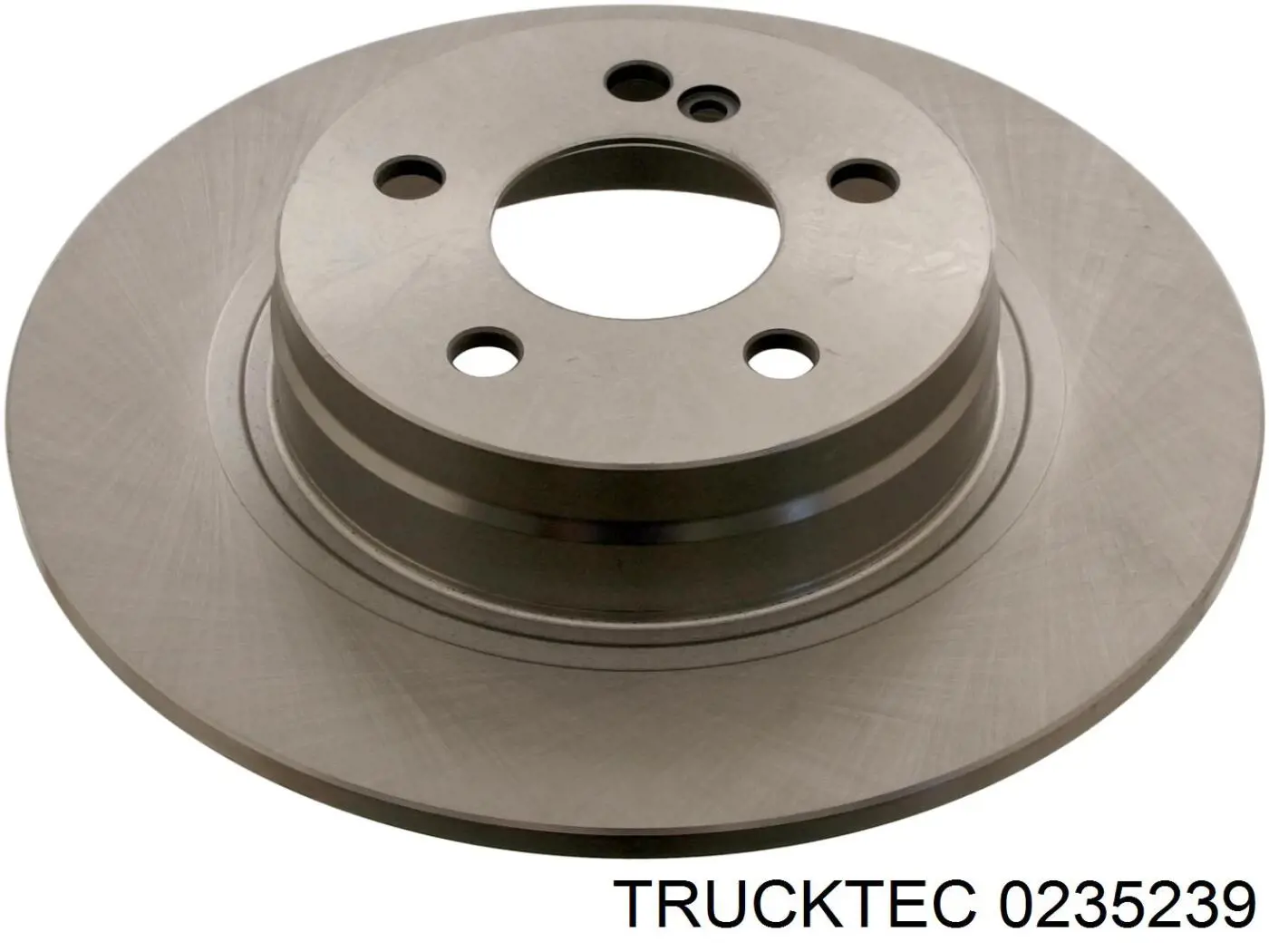 0235239 Trucktec disco de freno trasero