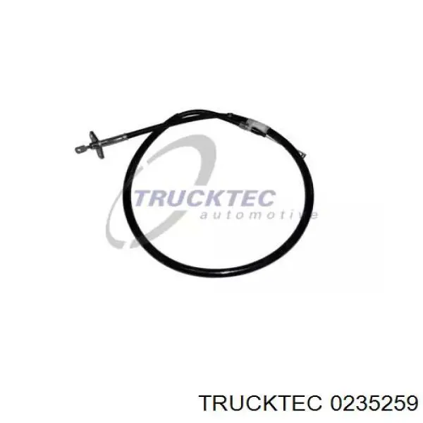 02.35.259 Trucktec cable de freno de mano trasero derecho/izquierdo