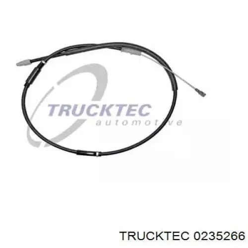 02.35.266 Trucktec cable de freno de mano trasero derecho/izquierdo
