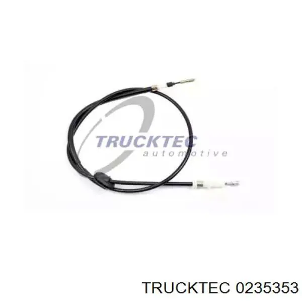 02.35.353 Trucktec cable de freno de mano trasero izquierdo